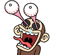 Surprise Shock Sticker