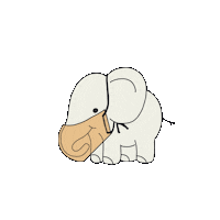 smileandbesafe corona maske maskenpflicht babyelephant Sticker