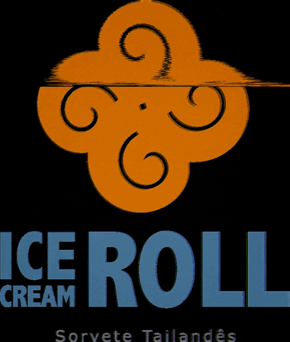 icecreamrollbr giphygifmaker ice cream sorvete sorvete na chapa GIF