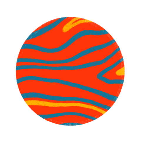 joyhartonoo circle line o dot Sticker