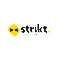 Striktier Sticker by Strikt Uitzendbureau