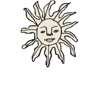 Sun Sticker by ottod'Ame