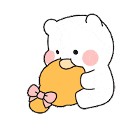 Yum Yum Eating Sticker