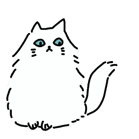 Cat ねこ Sticker