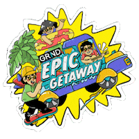 Happy Fun Sticker by GRIND Philippines