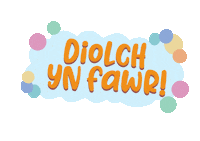 Thanks Diolch Sticker