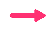 Arrow Sticker by Le Bonbon