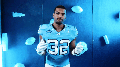 North Carolina Football GIF by UNC Tar Heels