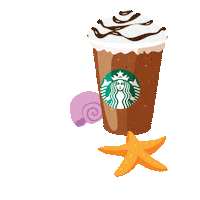 Starbucks_FR summer sea vacances ete Sticker