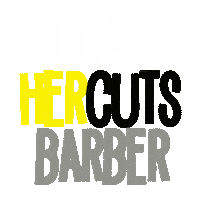barber who dis Sticker by HERcuts