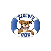 Trd Adoptadog Sticker by The Rescued Dog