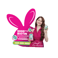 Hair Skin Sticker by Health Fusion