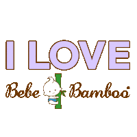 BebeBamboo love ilove bebebamboo ilovebebebamboo Sticker