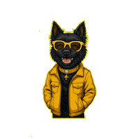 What Sup Smile Sticker by Terry Toto