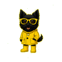 Relax Chilling Sticker by Terry Toto