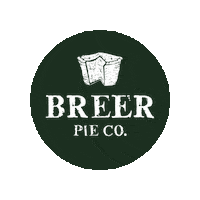 BreerPieCo breer breer pie co breer pie breer aberdeen Sticker