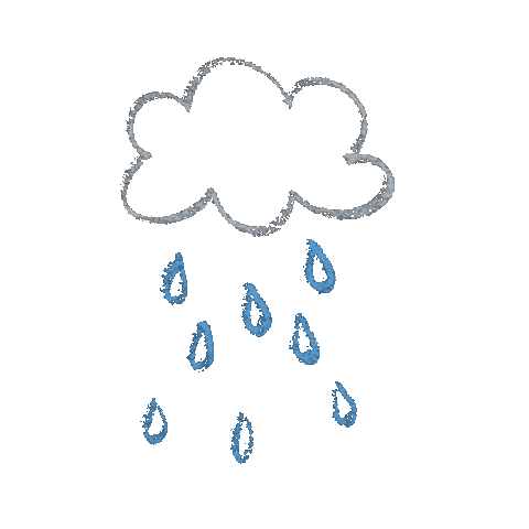 nayac1022 giphyupload illustration rain rainy Sticker