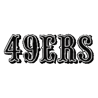 Football Sport Sticker by San Francisco 49ers