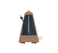 Metronome Sticker by Jillian Ailsa