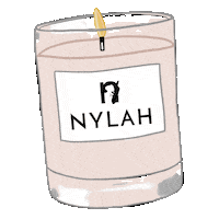Candle Self Care Sticker by Nylah Skin Care