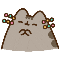 Cat Christmas Sticker by Pusheen