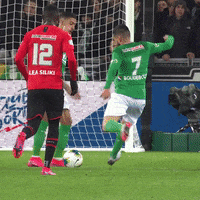 Football Sport GIF by AS Saint-Étienne