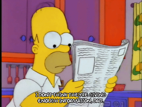 Season 4 Reading GIF by The Simpsons