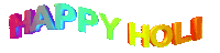 India Holi Sticker by GIPHY Text