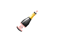 Champagne Debo Sticker by Deboprojects