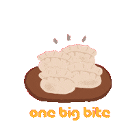 Onebigbite Sticker