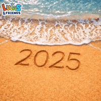 New Year Celebration GIF by Lucas and Friends by RV AppStudios