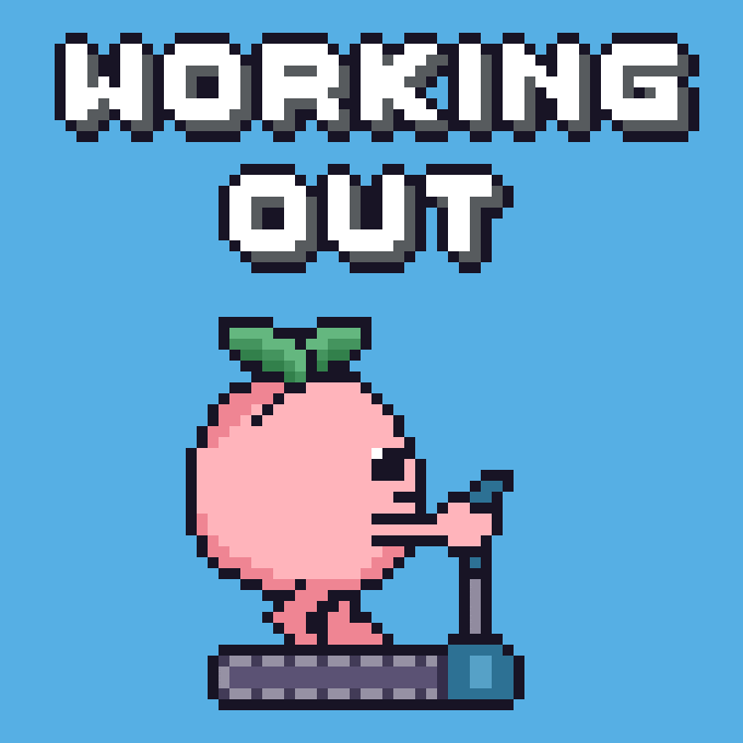 Loop Workout GIF by Potatozzz by 9GAG