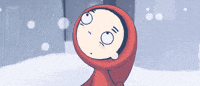 Anna_Dudko girl 2d 2d animation crow GIF