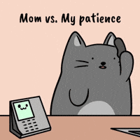 Frustrated Phone Call GIF by MESA My Emotional Support Animal
