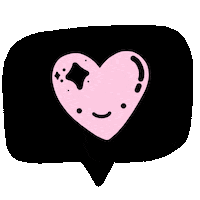 Heart Love Sticker by rainydayink