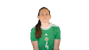 Working Out Womens Football Sticker by Northern Ireland