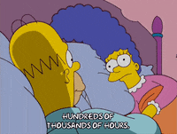 scared homer simpson GIF