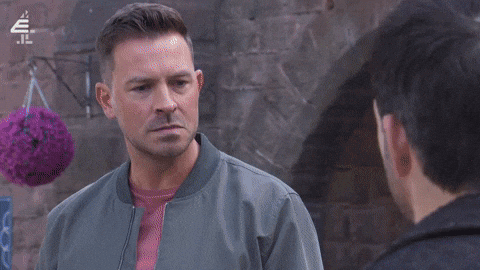 Shock Gun GIF by Hollyoaks