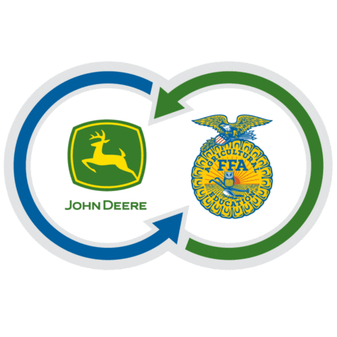 John Deere Agriculture Sticker