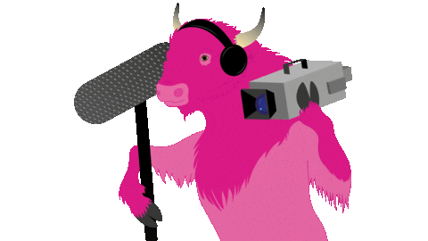 Production Recording Sticker by Pink Buffalo Films
