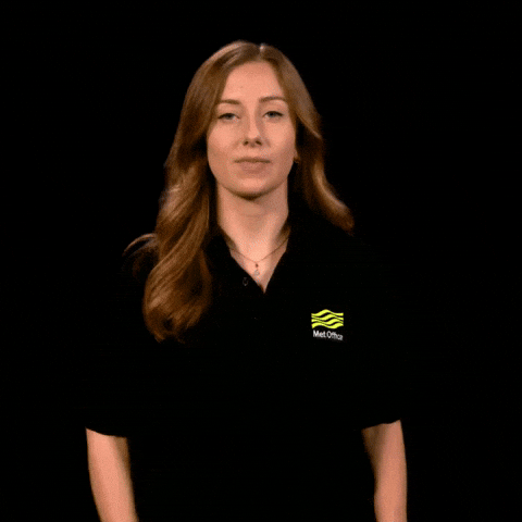 Sign Language Words GIF by Met Office weather