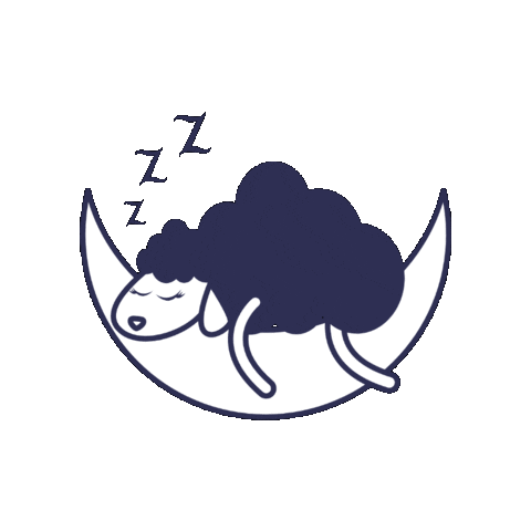 mysleeb giphygifmaker sleep sleeb Sticker