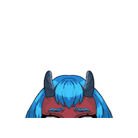 Diablo Dibujo Sticker