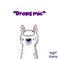 Sheep Llama Sticker by VeeFriends