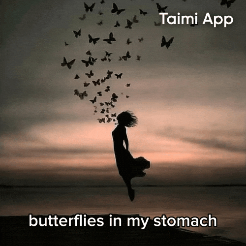 Butterflies Levitating GIF by Taimi
