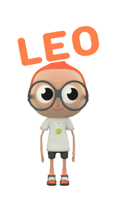 Leo Sticker by Stella and Sunny
