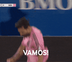 Vamos Lionel Messi GIF by Major League Soccer