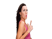 LorenaLeigh mermaid guns finger guns jellyfish Sticker