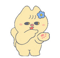 Begging Give Me Sticker by Snooze Kittens
