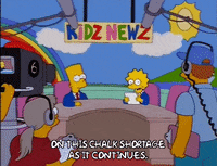 happy bart simpson GIF